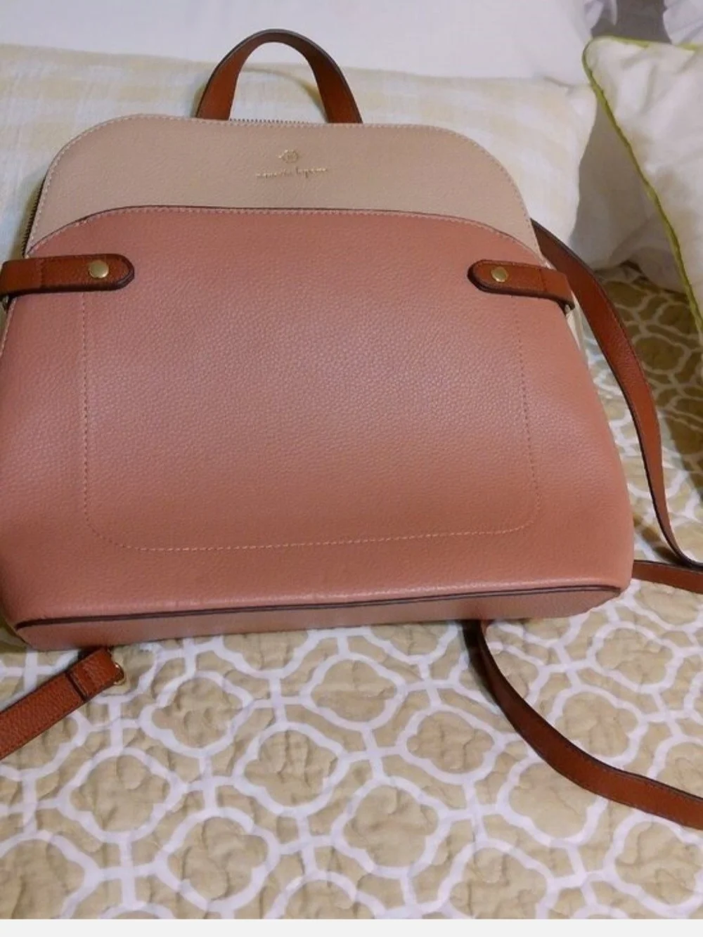 Nanette Lepore pebbled leather